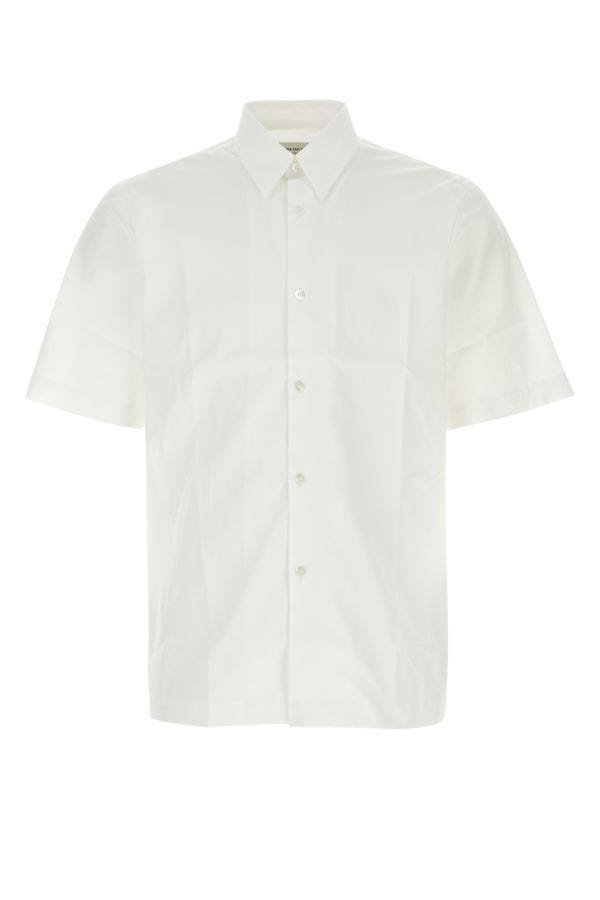 Dries Van Noten Man White Poplin Clasen Shirt - 1