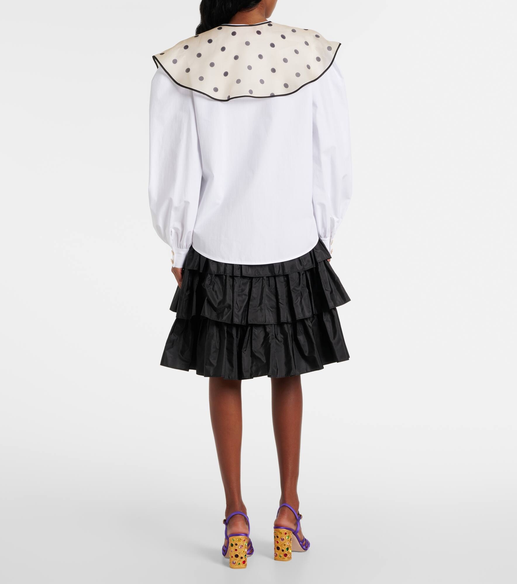 Cotton poplin shirt - 3