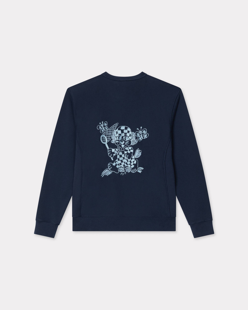 KENZO 'KENZO Cartoon' embroidered outlined sweatshirt in cotton outlook