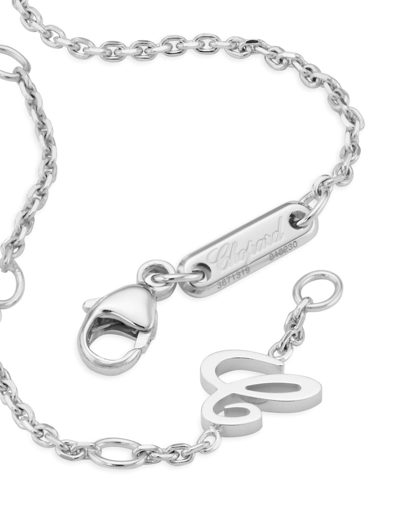 Women's Happy Spirit 18K White Gold & Diamond Pendant Necklace - White Gold 4
