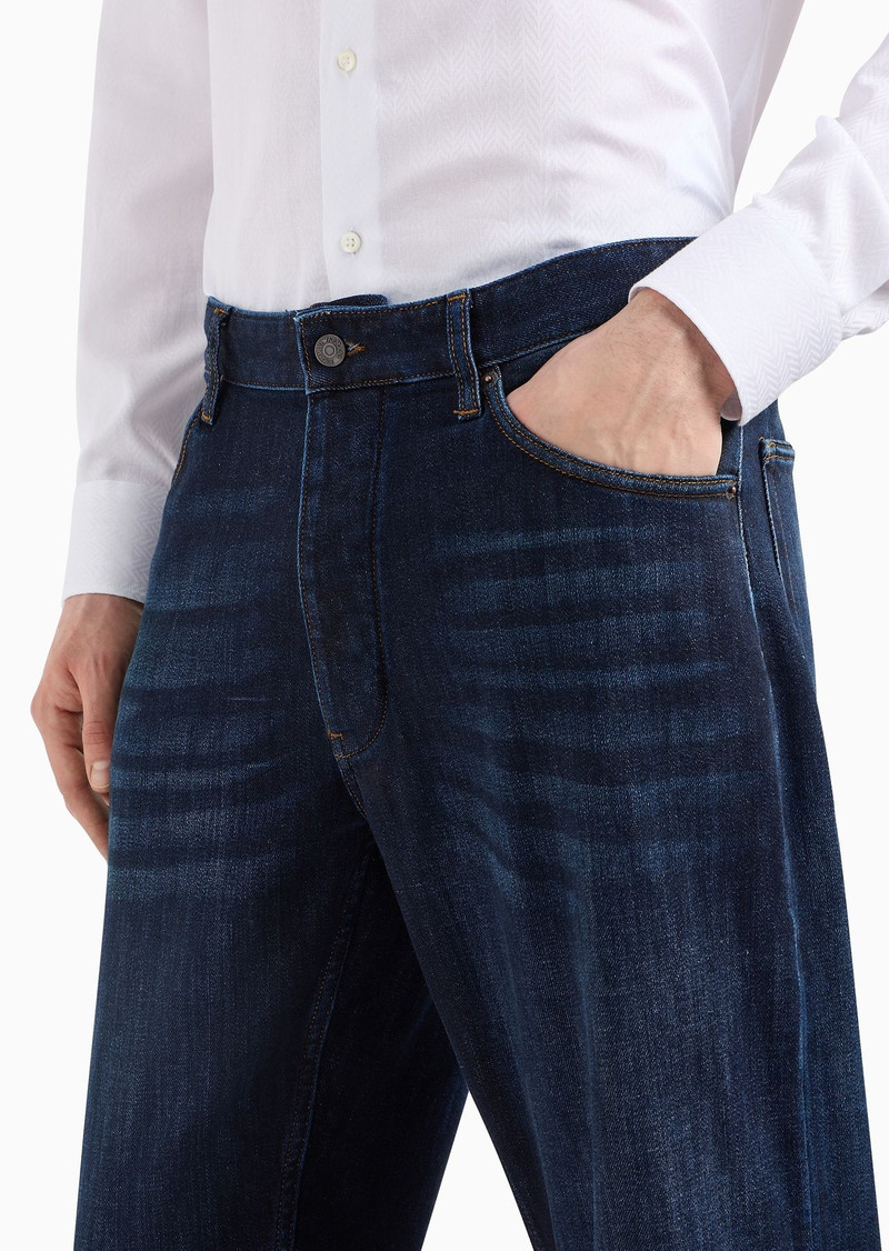 J69 Loose-fit, washed denim jeans 5