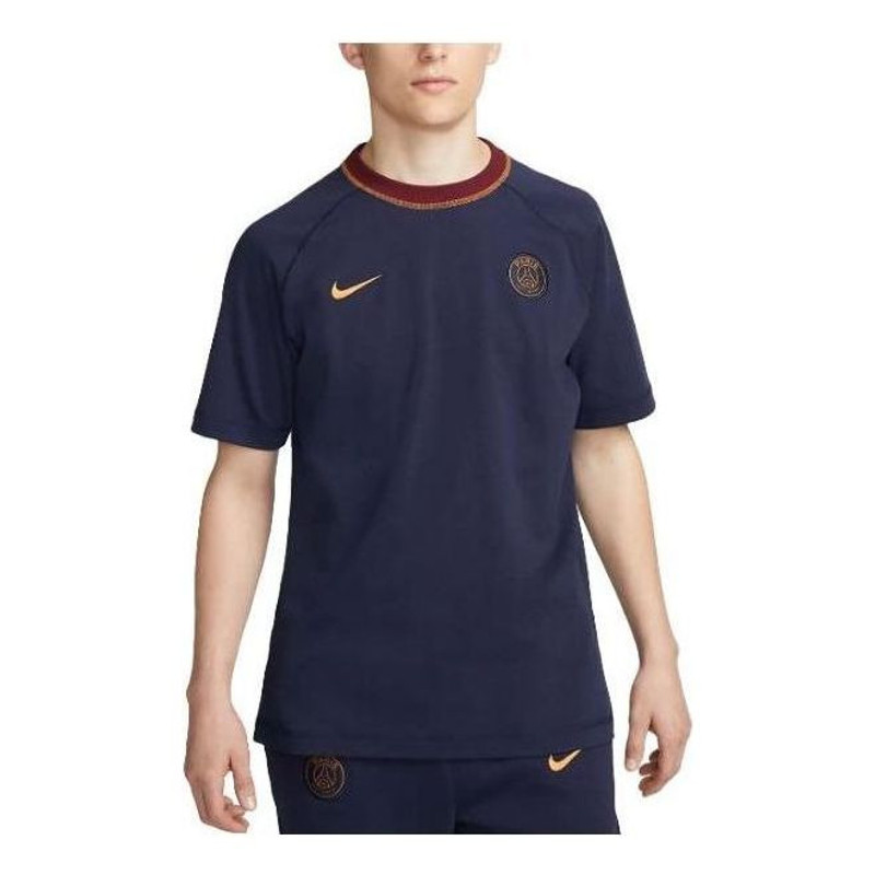Nike Paris Saint-Germain Travel Short-Sleeve Football Top 'Navy Blue' DV5108-498 1