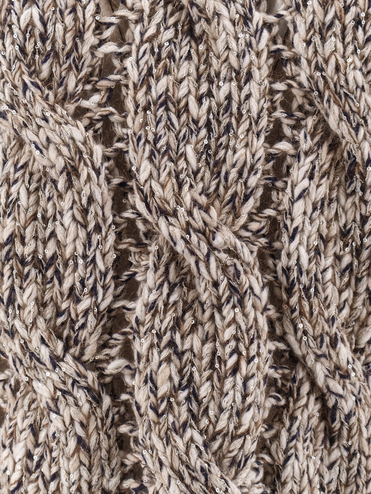 Wool And Cashmere Turtleneck Sweater With Sequins - 5