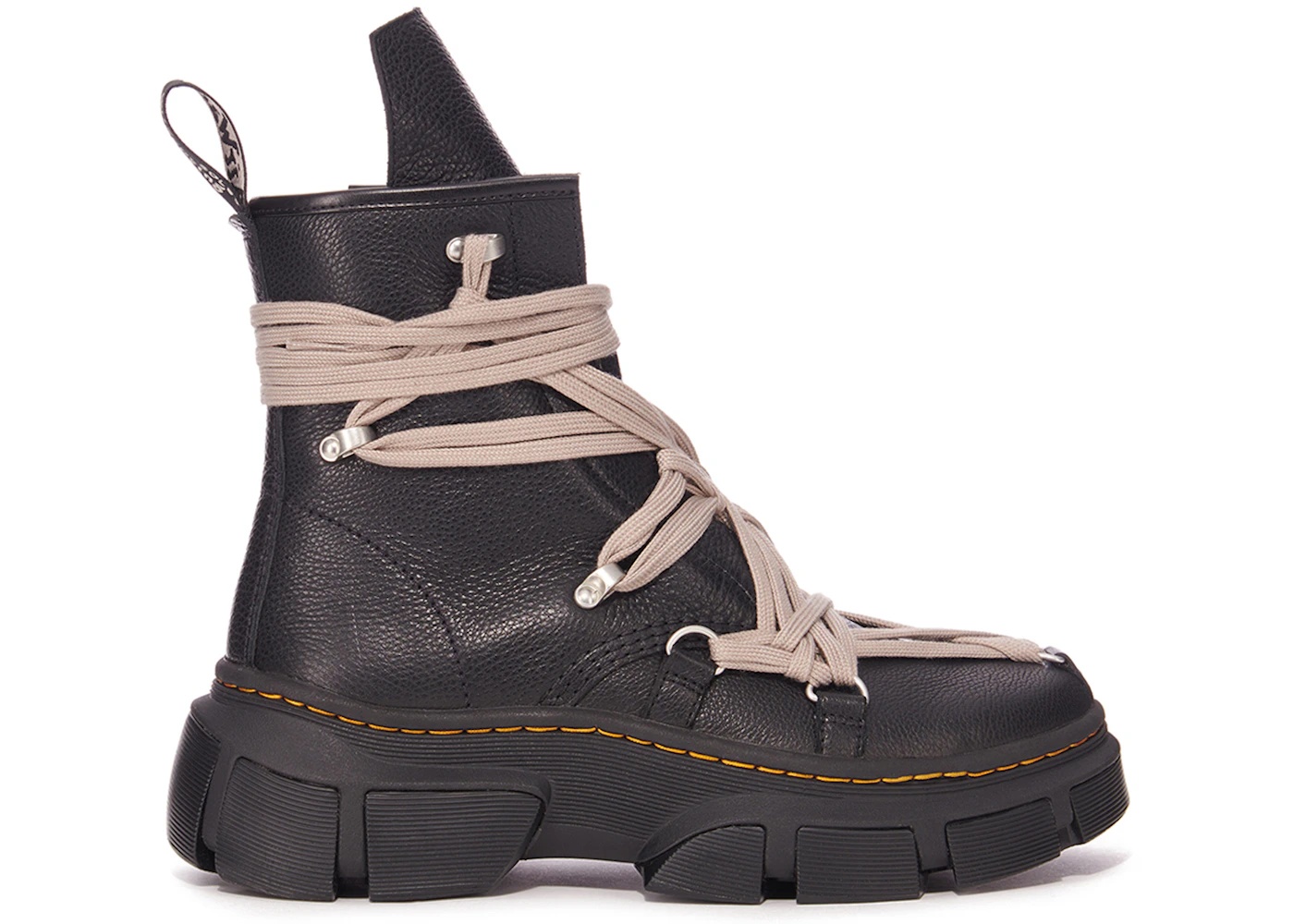 Dr. Martens 1460 DMXL Mega Lace Boot Rick Owens Black - 1