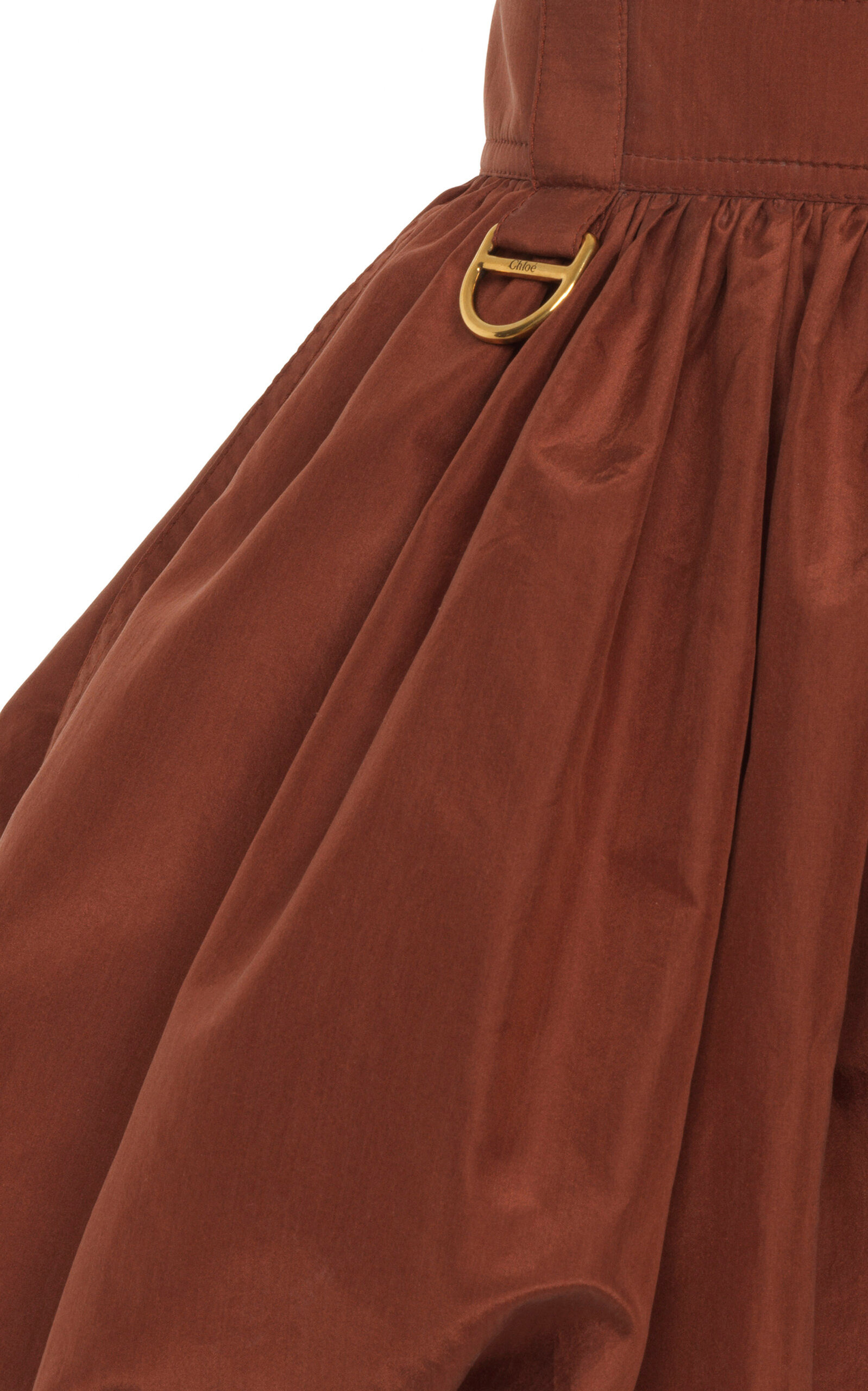 Silk Taffeta Bloomer Shorts brown - 6