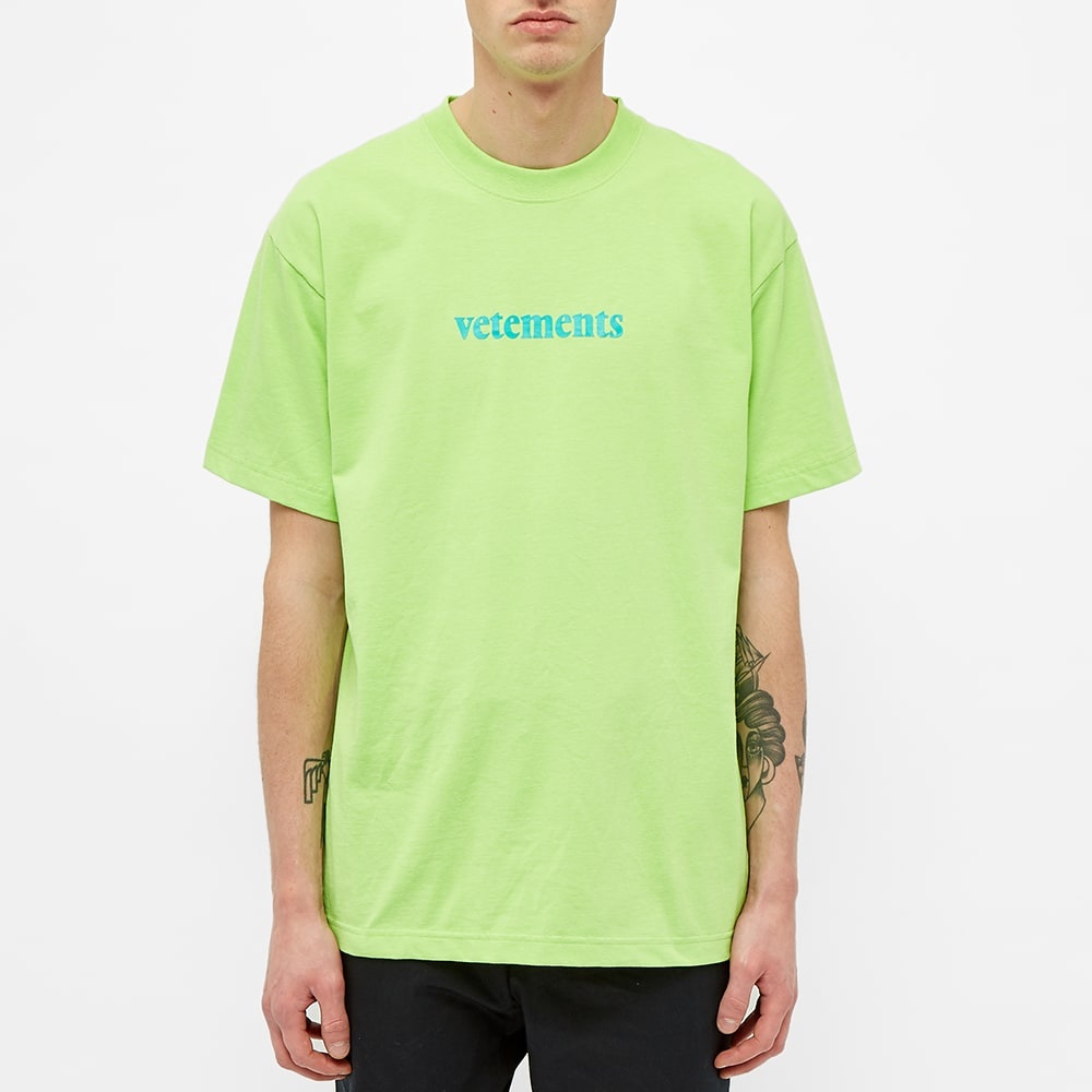 VETEMENTS Logo Tee - 4