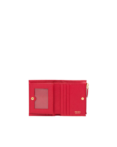 Prada Small Saffiano Leather Wallet outlook