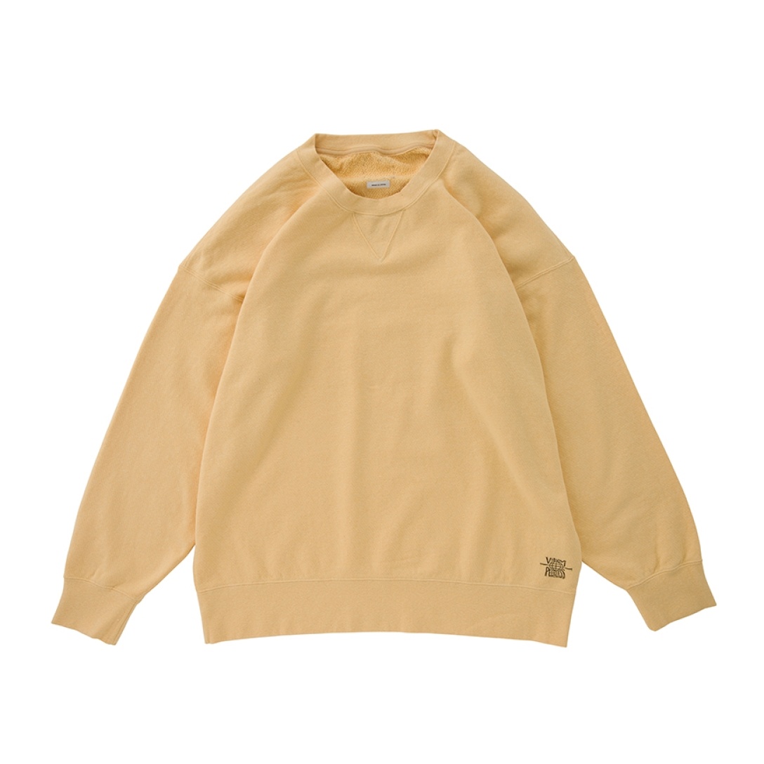 JUMBO SWEAT L/S (STAMP) YELLOW - 1