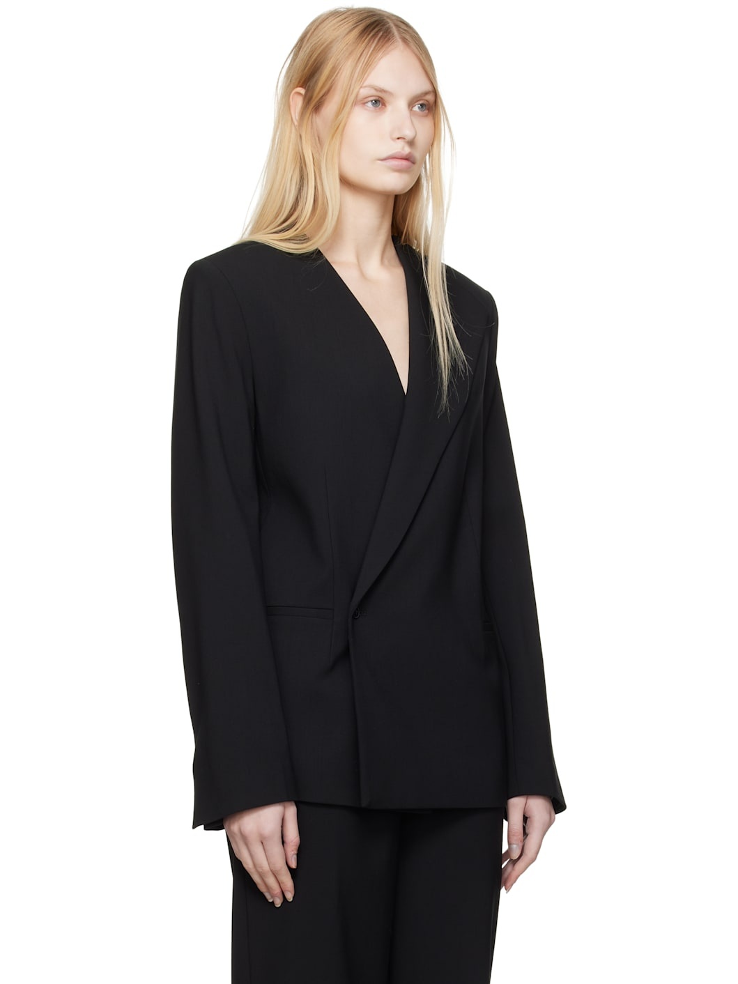 Black Nodo Blazer - 2