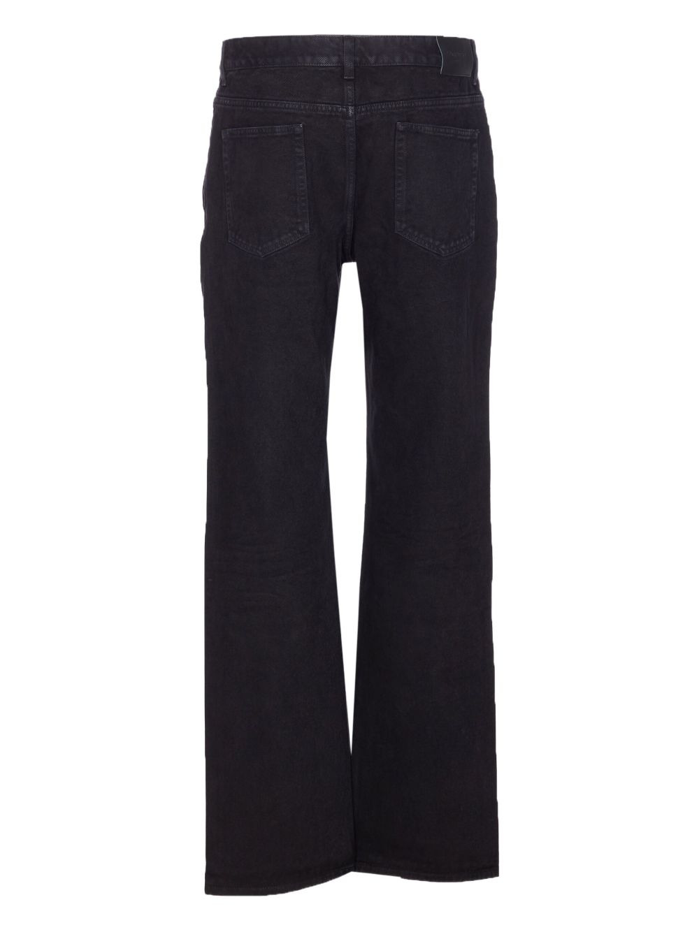 classic-five pockets logo-patch jeans - 2