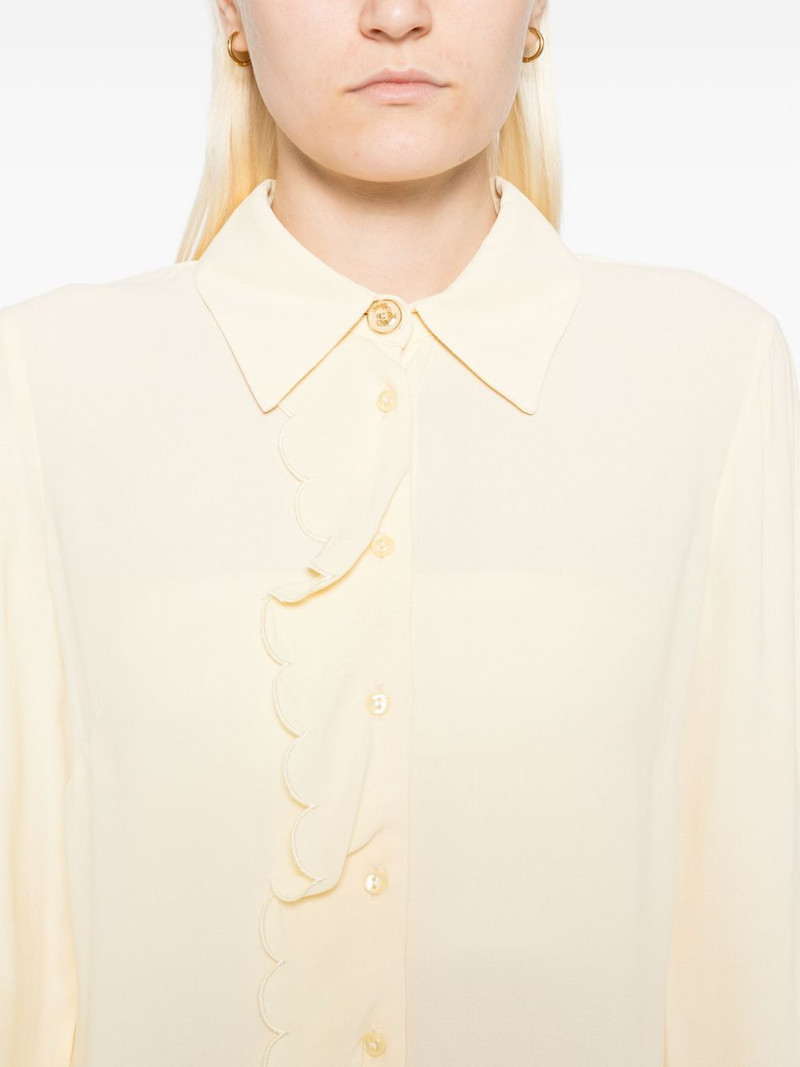 scallop-embroidered shirt 5