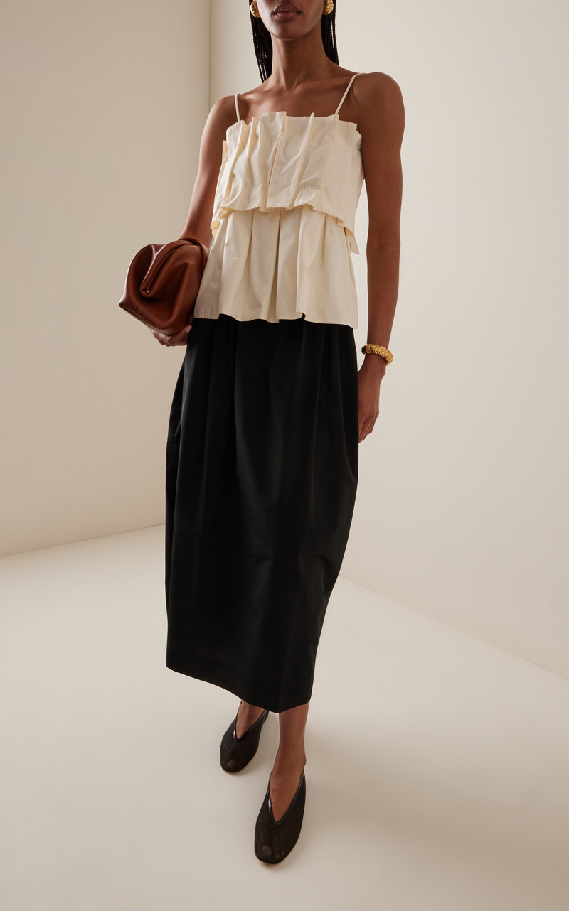 House of Dagmar Exclusive Sculpted Cotton Top ivory outlook