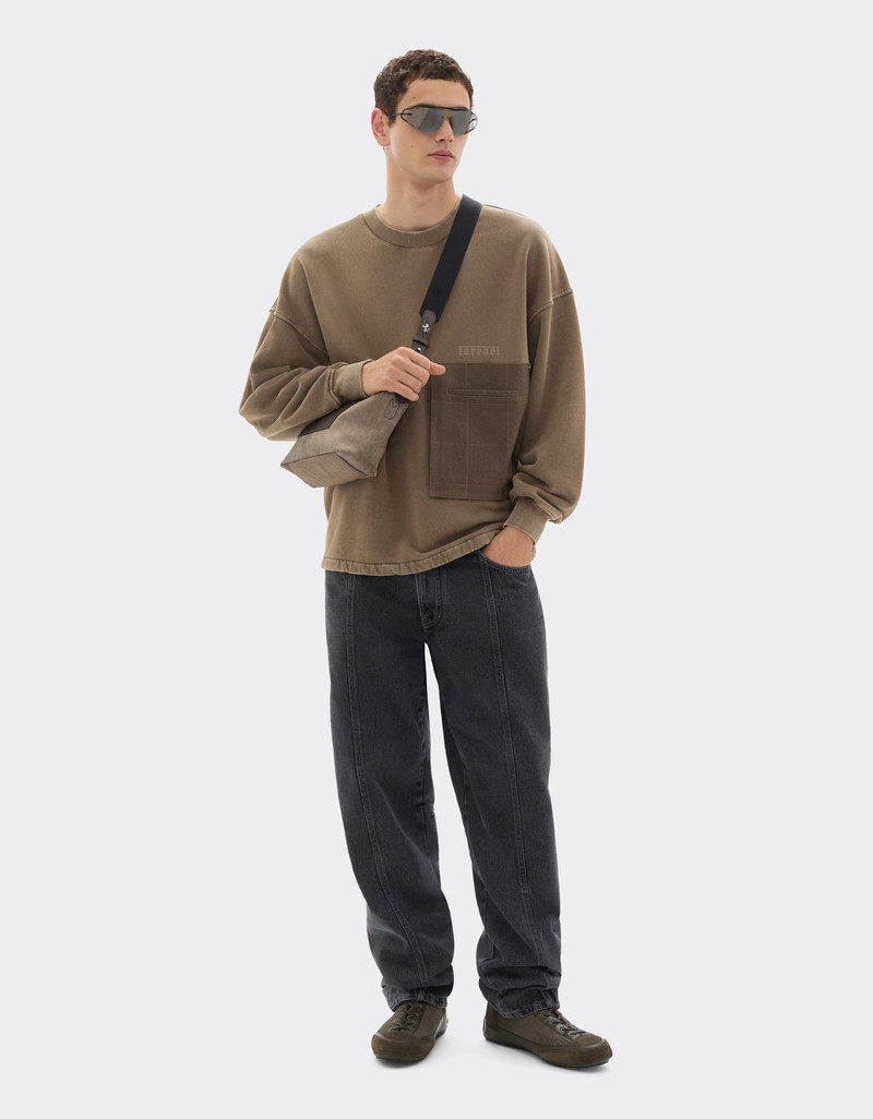 Ferrari Cotton sweatshirt with pocket outlook