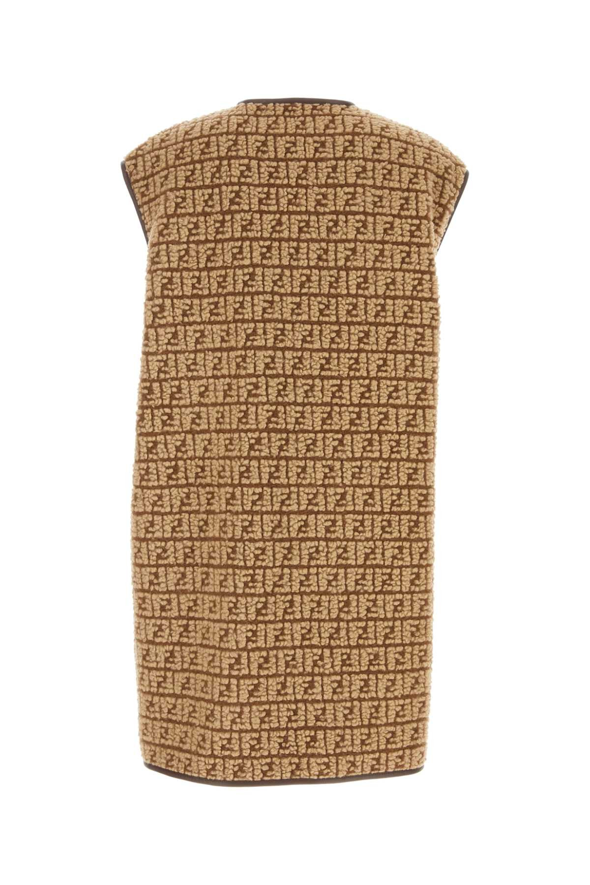Fendi Men Embroidered Teddy Jacket - 2