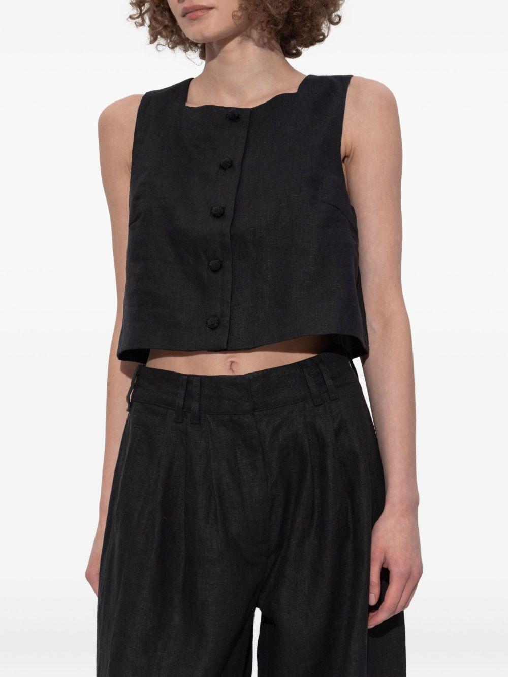 Rio linen vest - 3