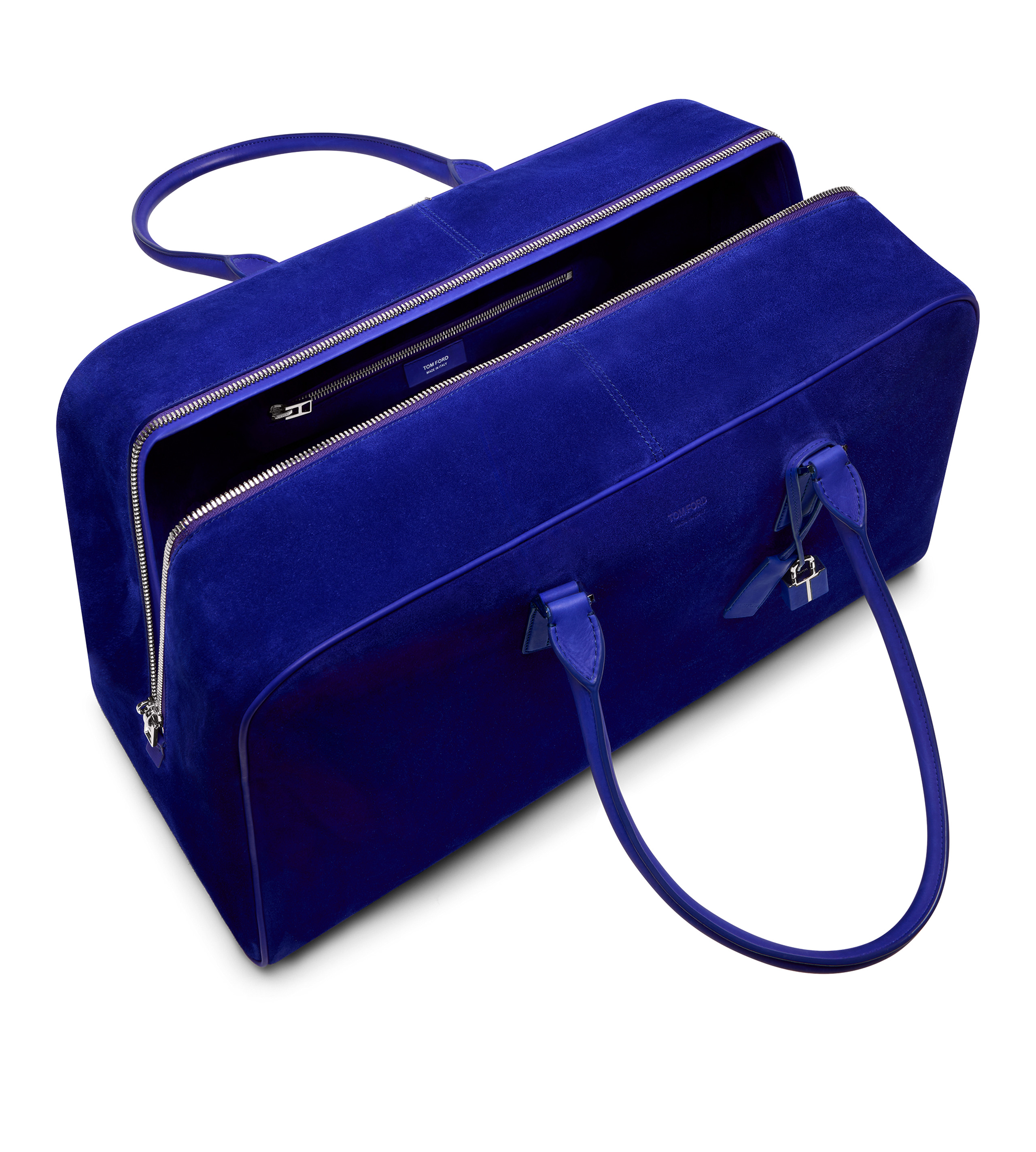 SUEDE BOWLING BAG - 4