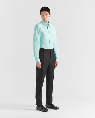Prada Stretch cotton shirt outlook