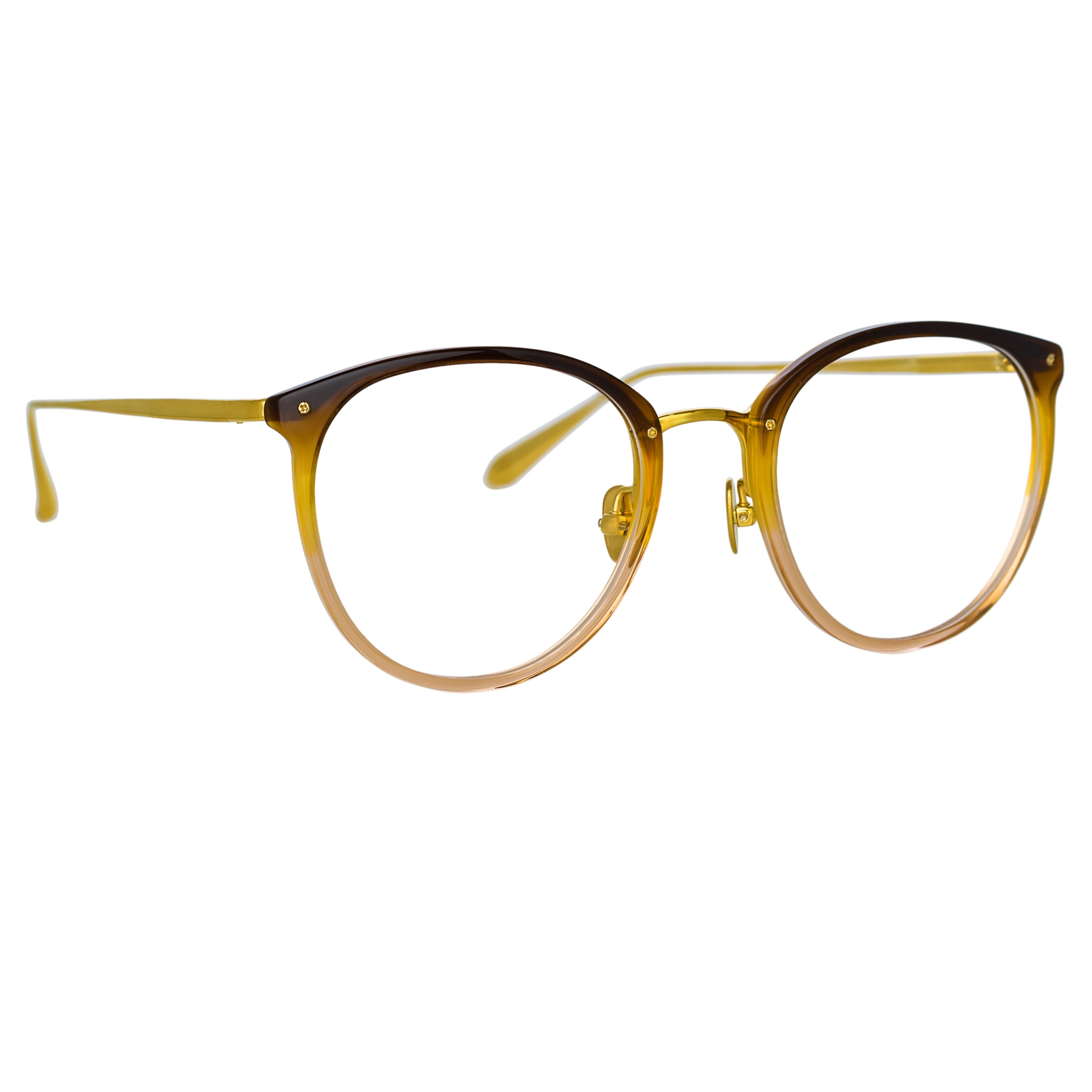 CALTHORPE OVAL OPTICAL FRAME IN BROWN GRADIENT - 2