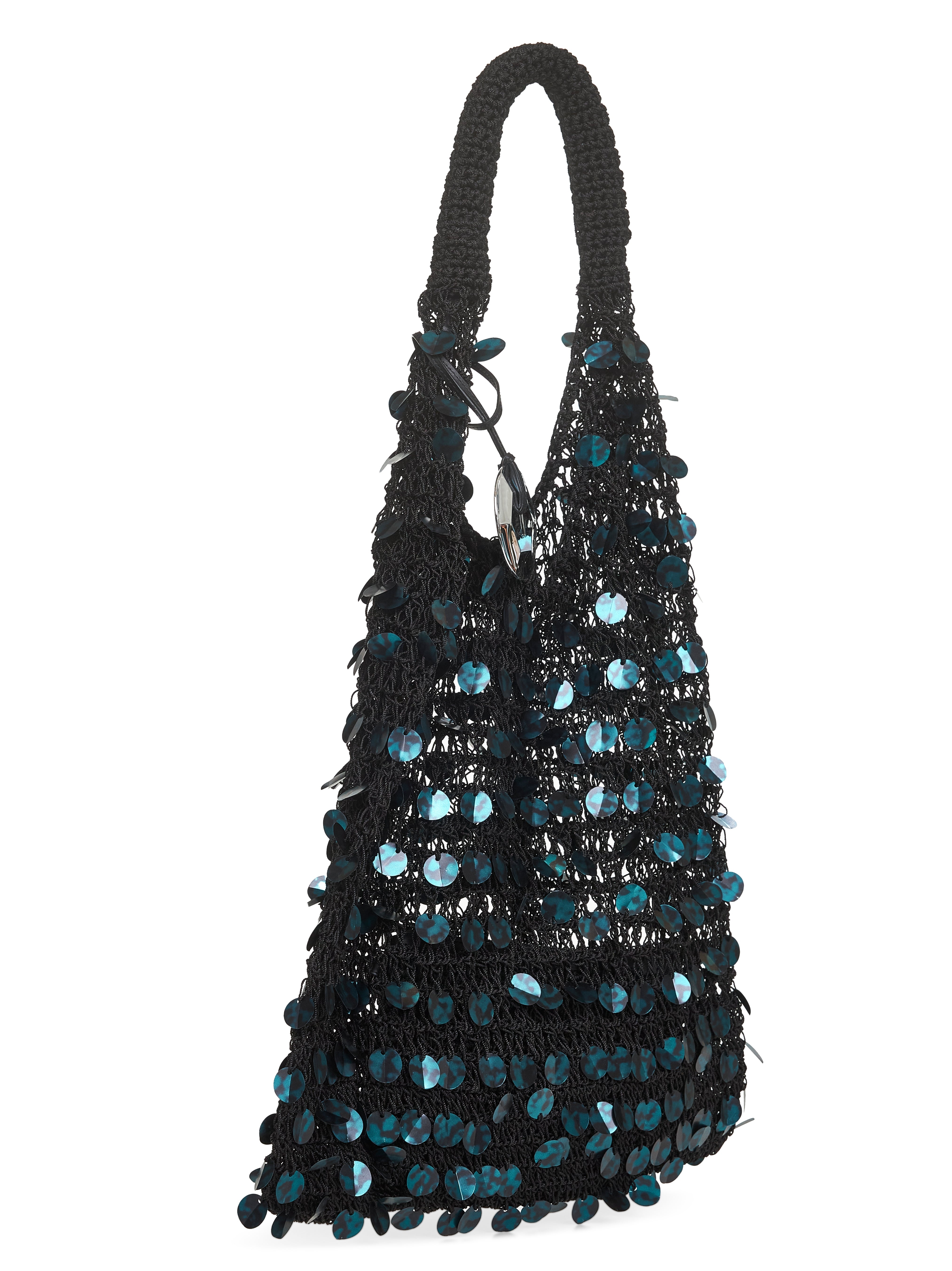 J.W. ANDERSON - Jw Anderson Women Green Sequin Hobo Shoulder Bag - 2
