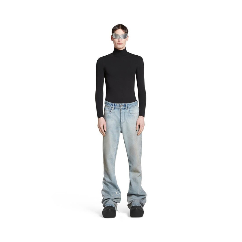 BALENCIAGA Bootcut Pants in Blue outlook