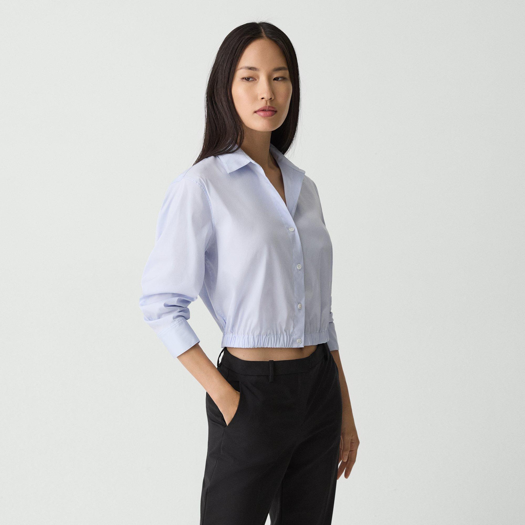 Cropped Shirt in Good Cotton - 3