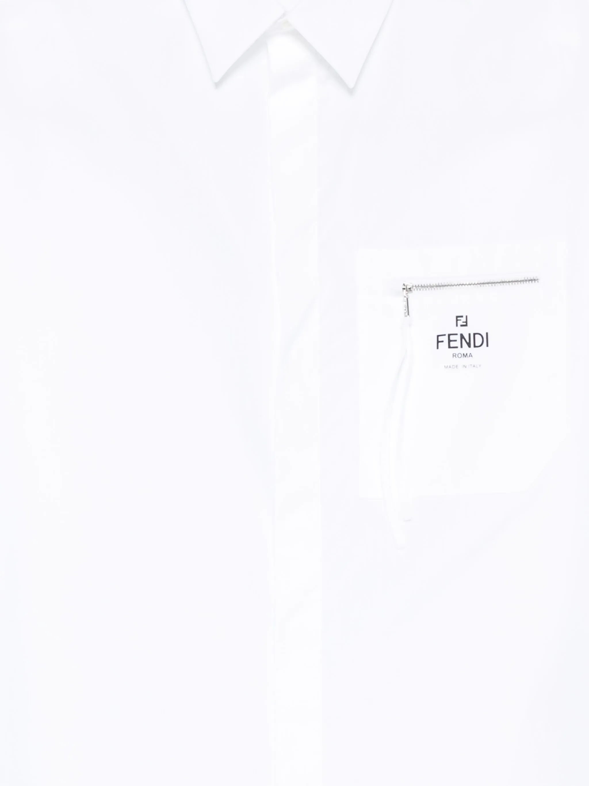 Fendi Logo-detail Pocket Shirt - 3