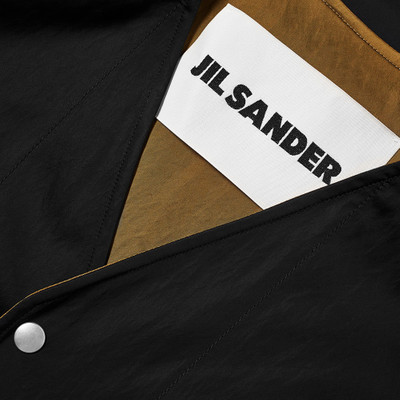 Jil Sander Jil Sander Nylon Satin Kimono Coach Jacket outlook