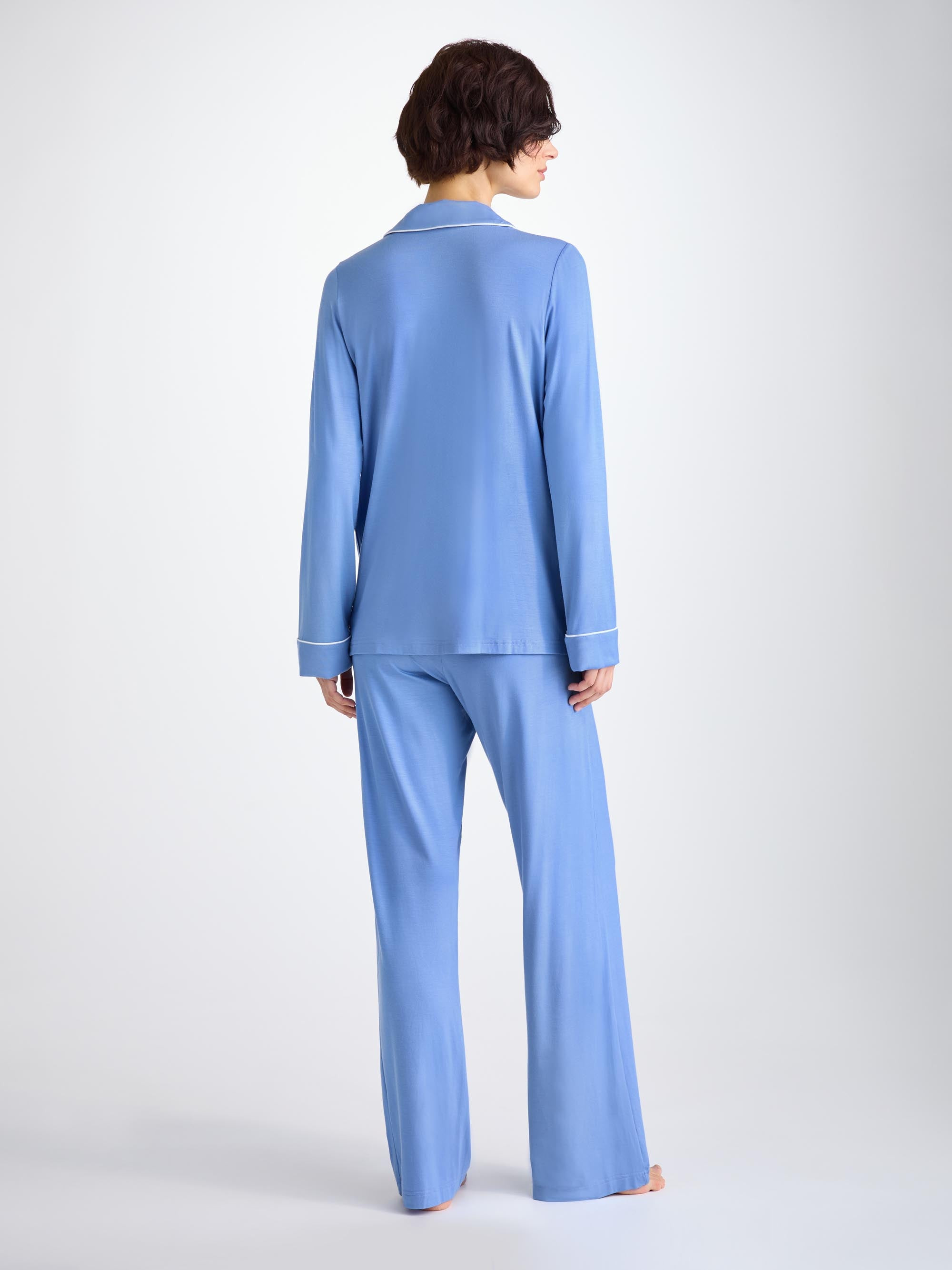 Women's Pajamas Lara Micro Modal Stretch Periwinkle - 4