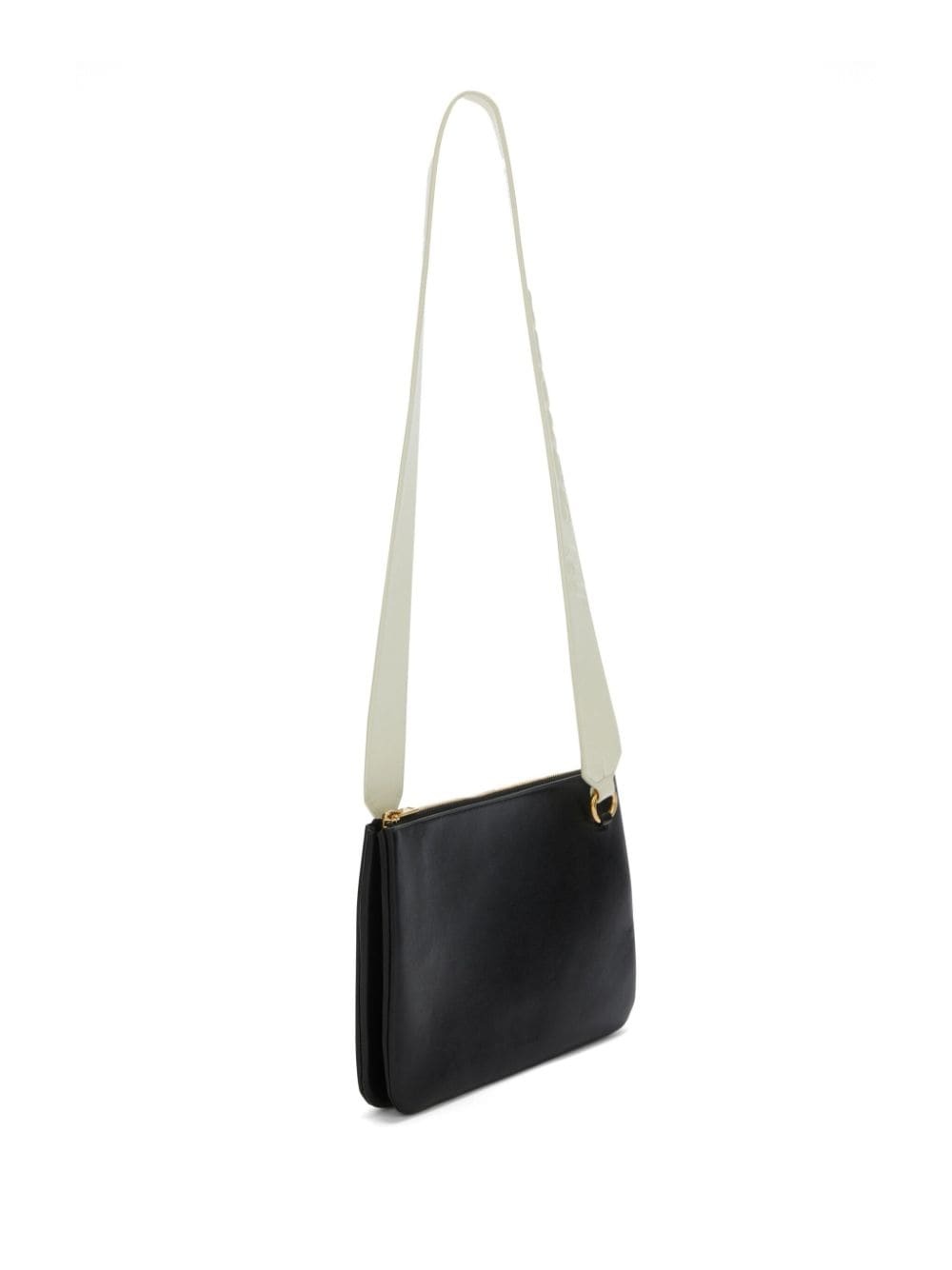 Link LG logo-strap leather crossbody bag - 3