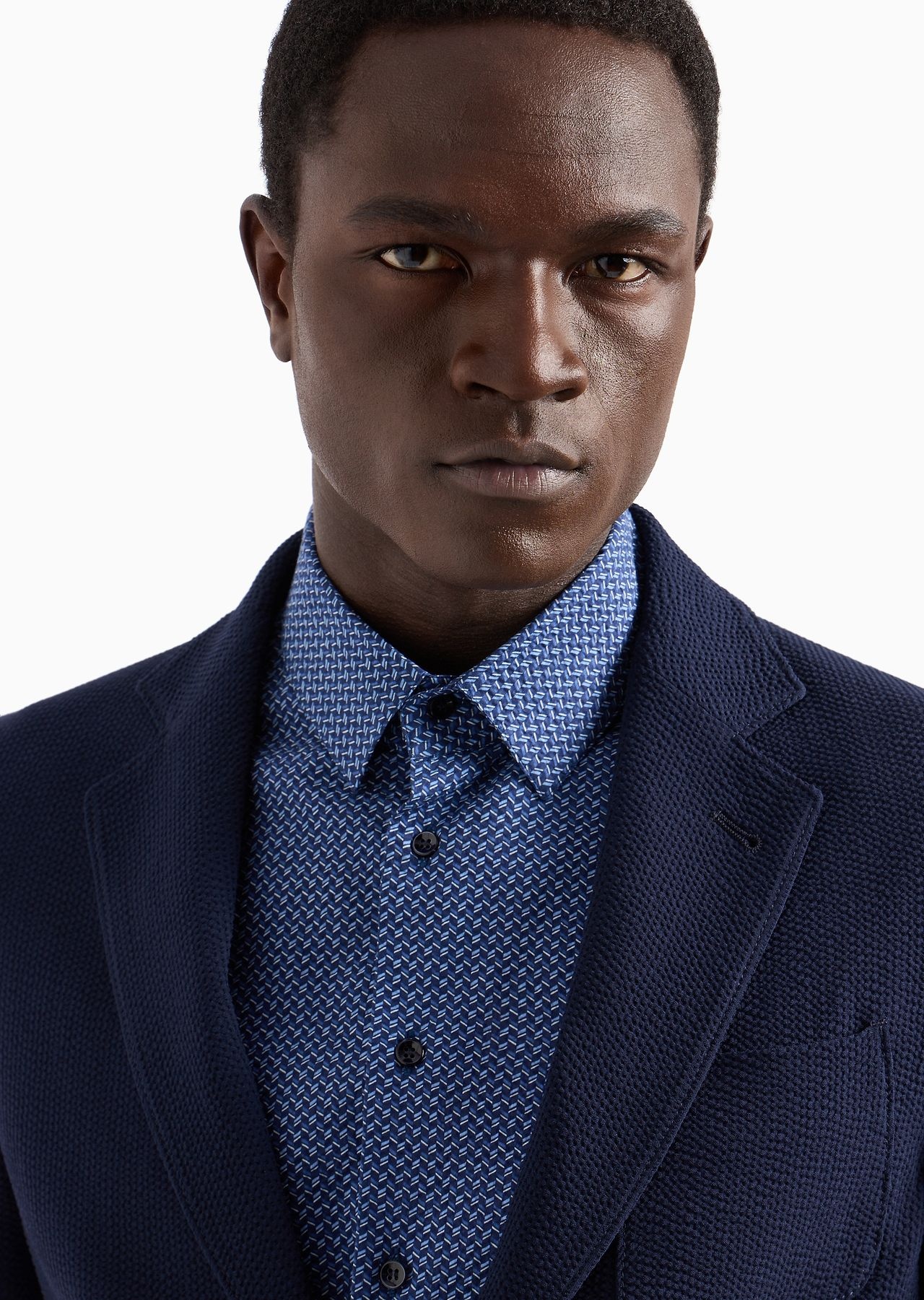 Upton Line single-breasted jacket in stretch virgin wool - 5