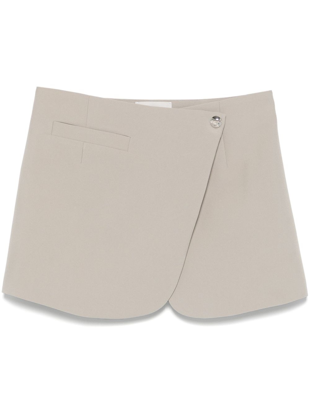 tailored mini skirt - 1