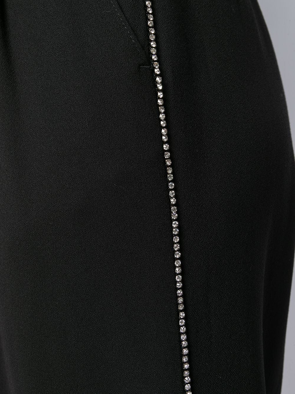crystal embellished trousers - 5