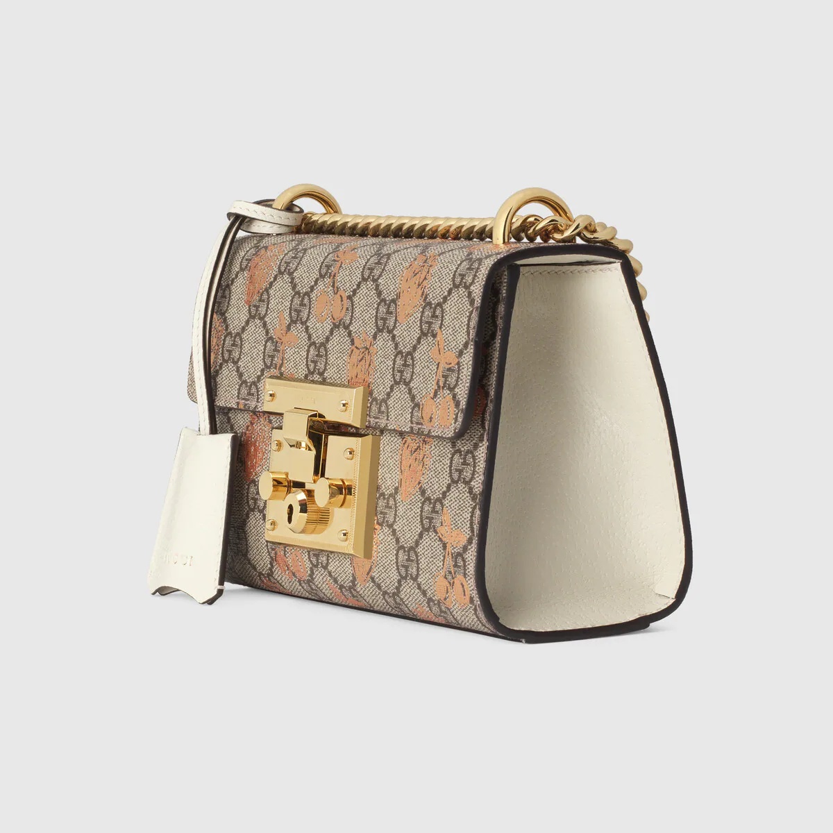 Padlock small berry shoulder bag - 2