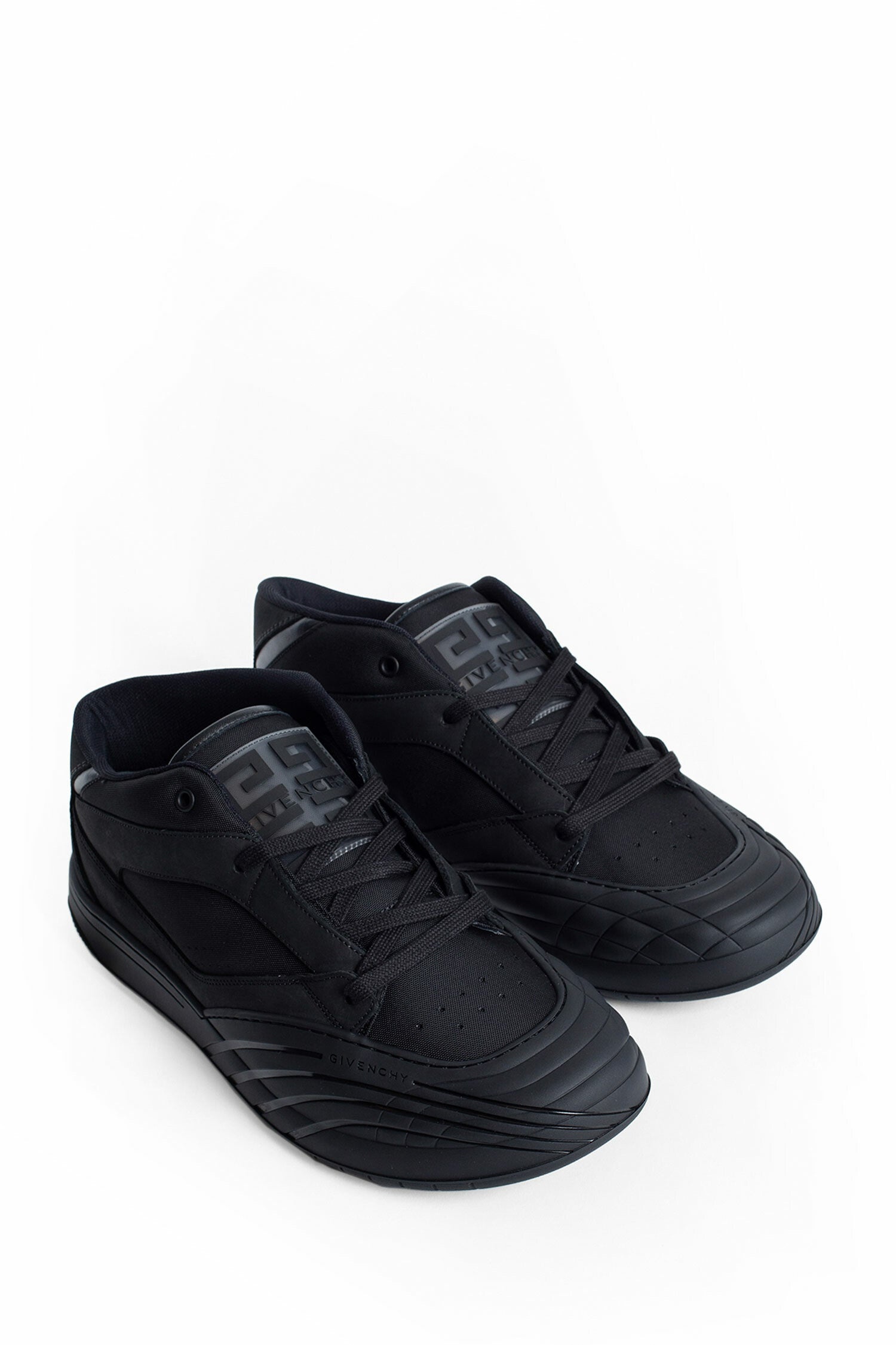 スニーカー GIVENCHY Men Sneakers Black BH00A2H1PU 001 Flat Sneakers GIVENCHY BH00A2H1PU 001 - Ancote