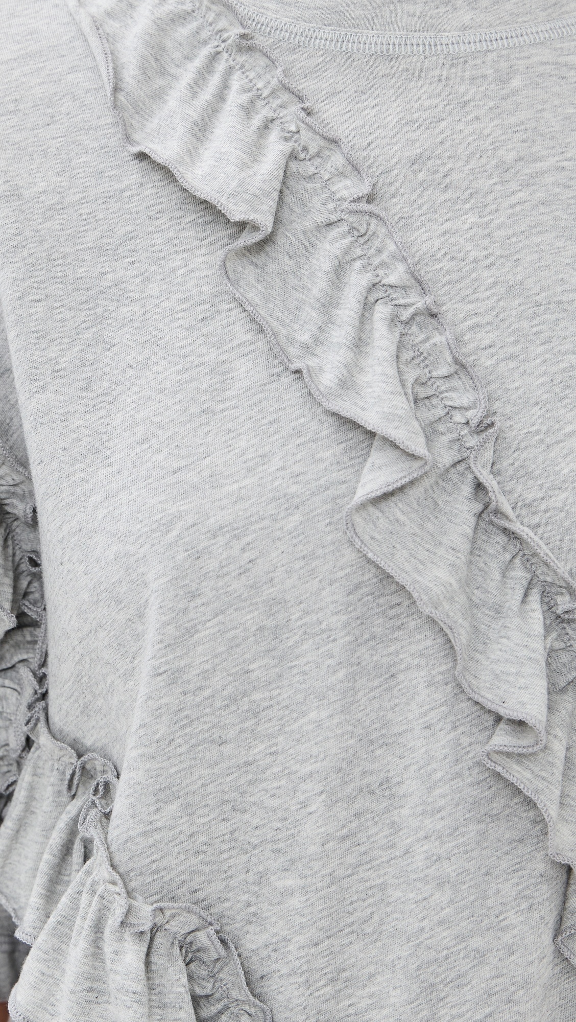 Sydney Short Sleeve Ruffle Tee - 5