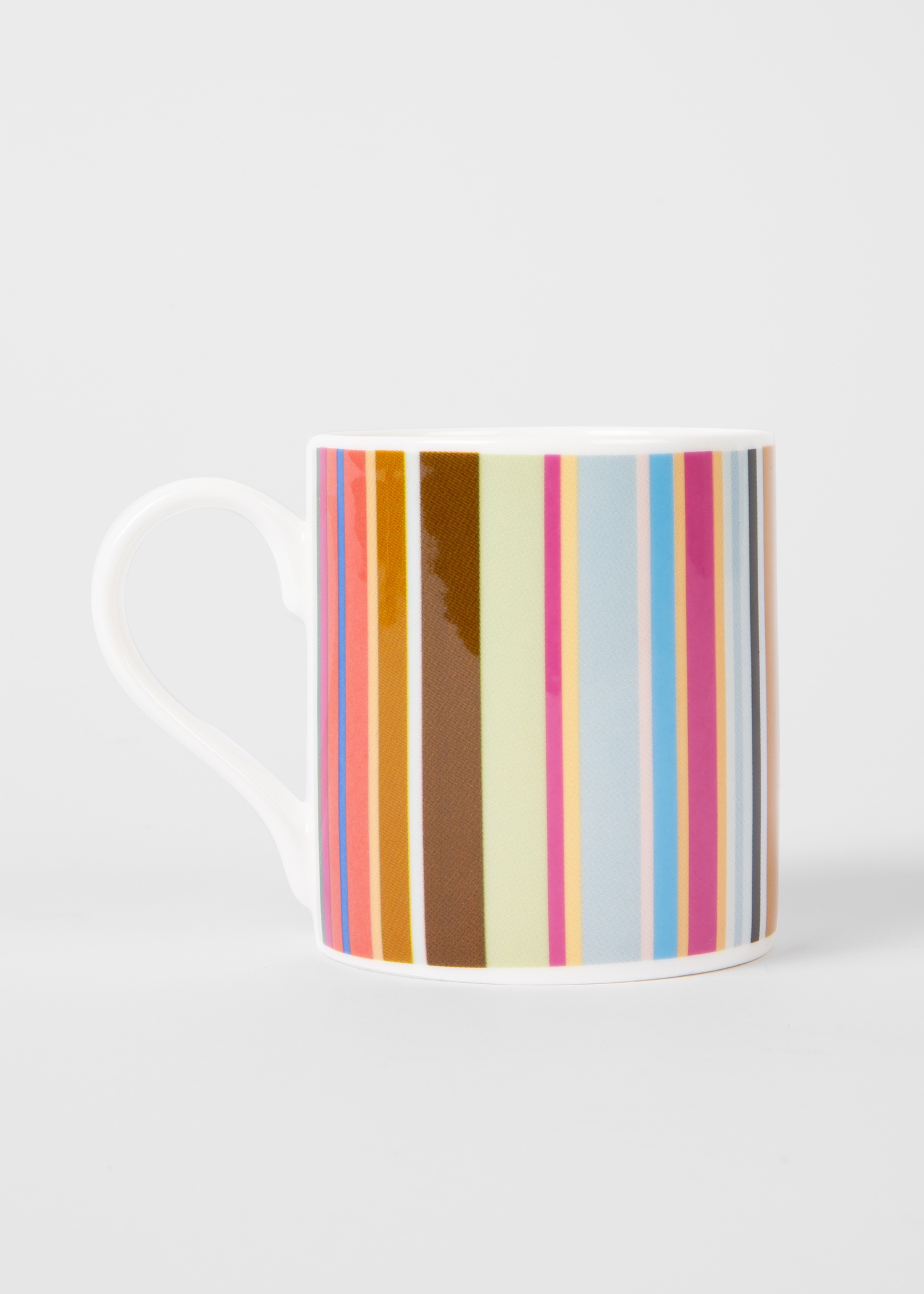 Multi-Stripe Bone China Mug - 3