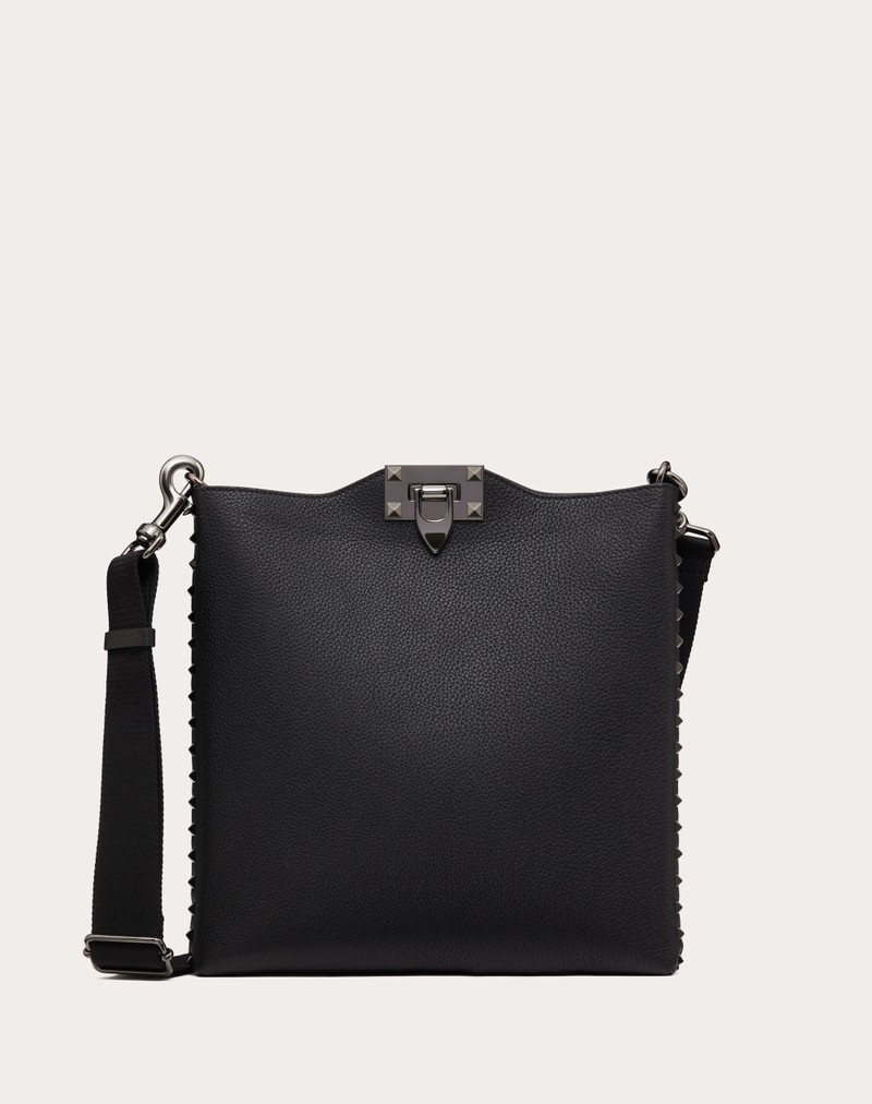 ROCKSTUD GRAINY CALFSKIN CROSSBODY BAG - 1