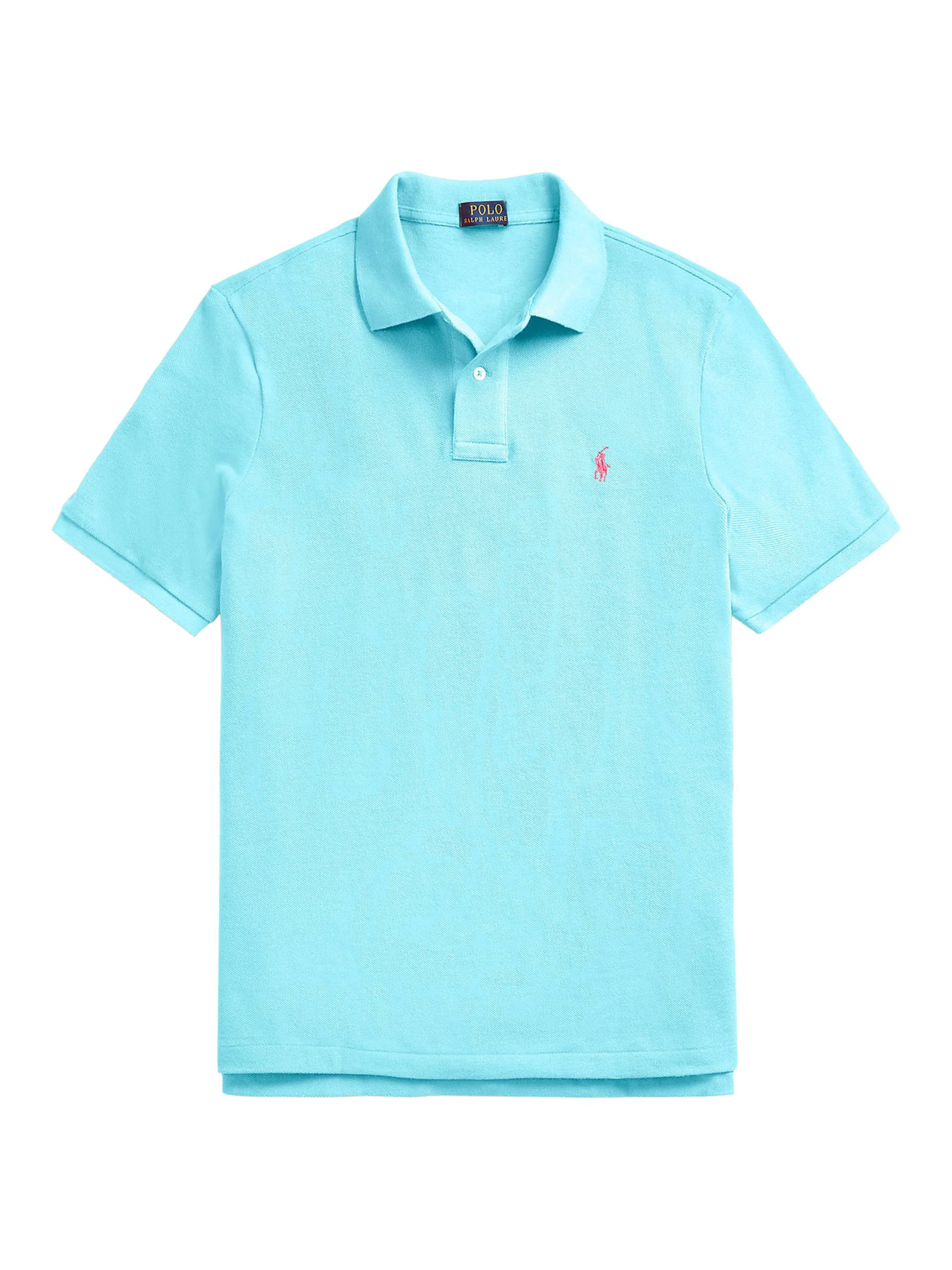 Men's Mesh Classic-Fit Polo Shirt - French Turtle - 1
