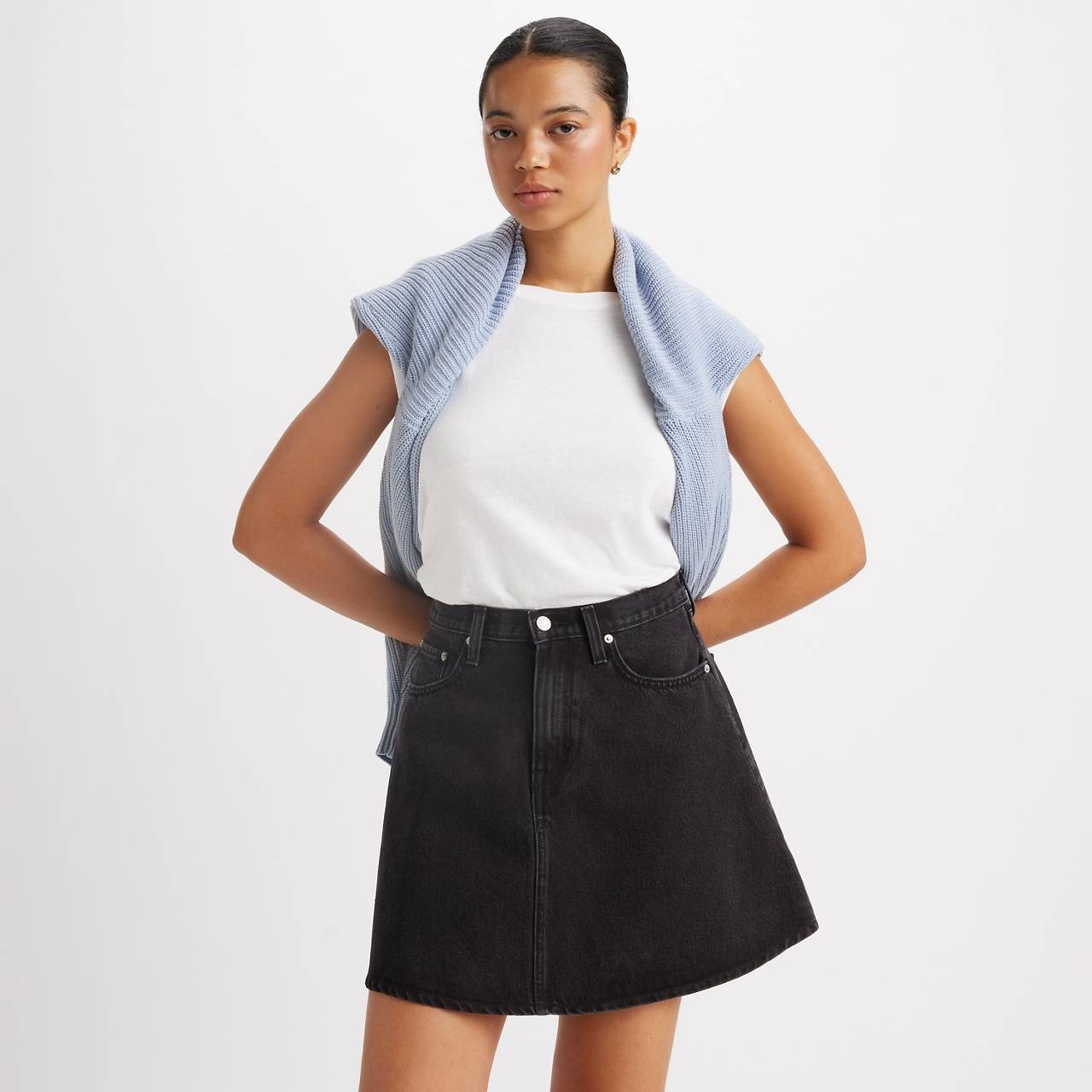 MINI FLOUNCE SKIRT - 4