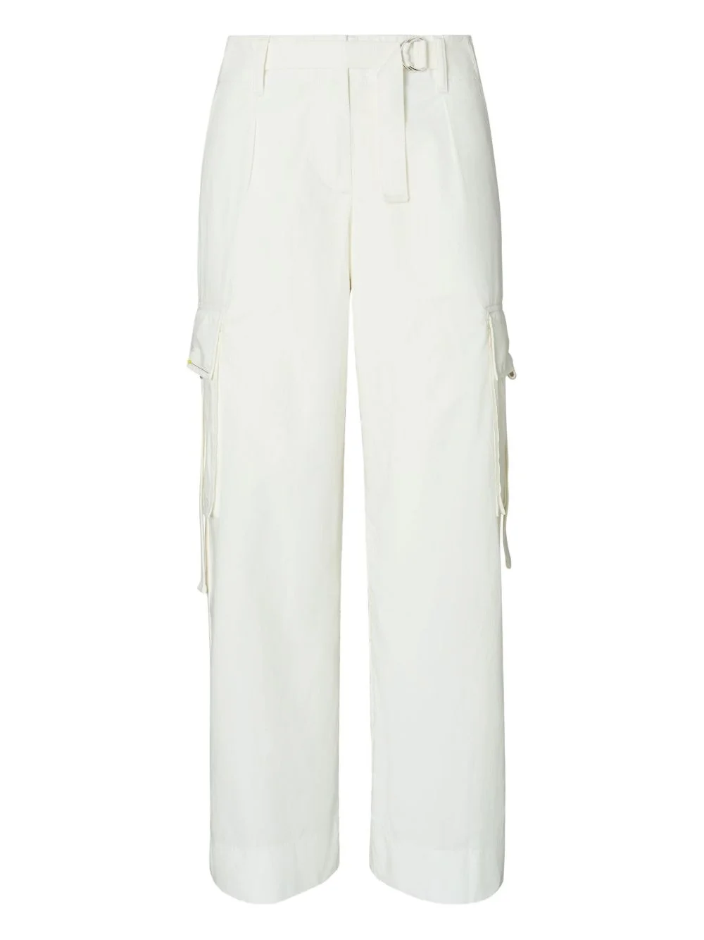 belted cargo pants - 1