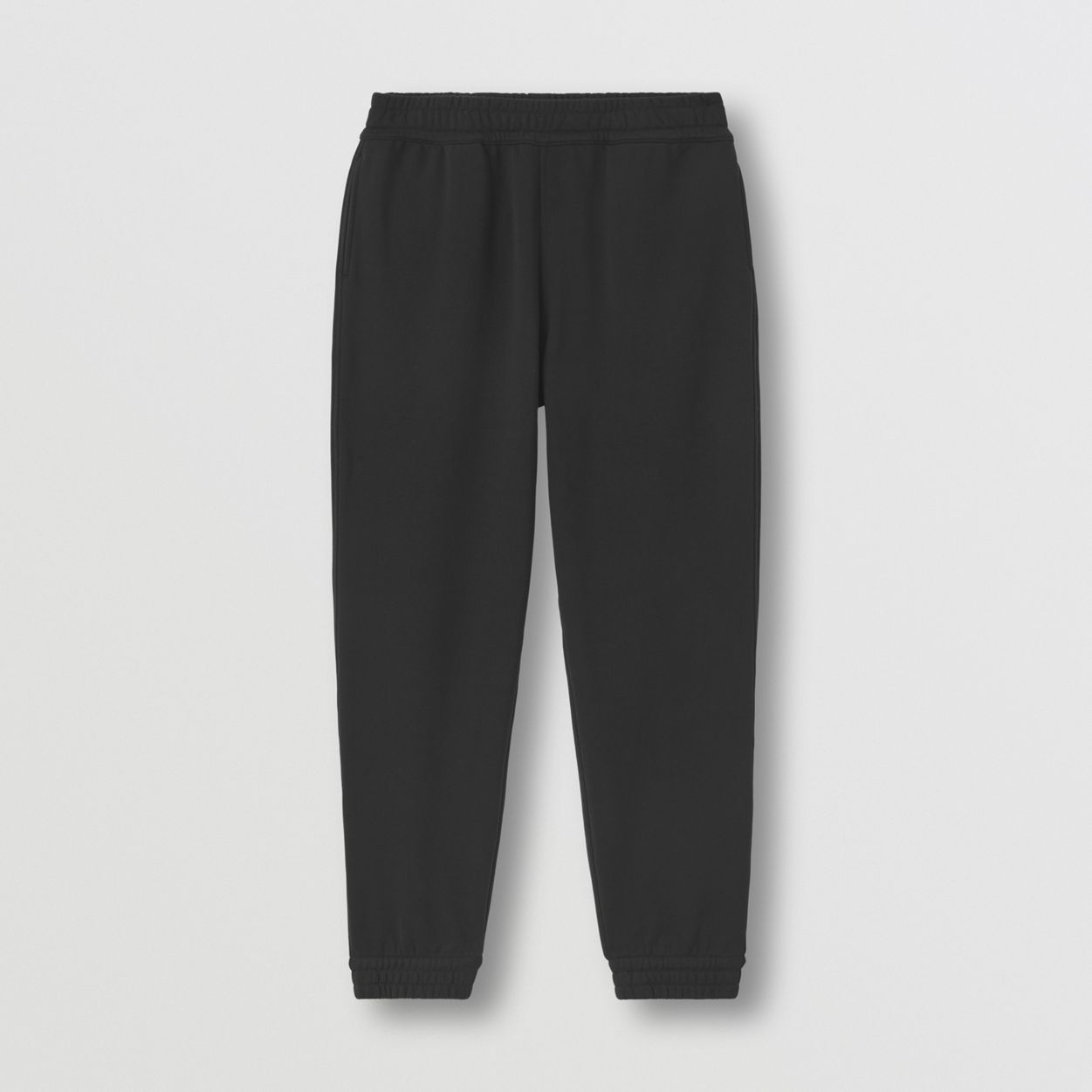 Logo Print Cotton Jogging Pants - 1