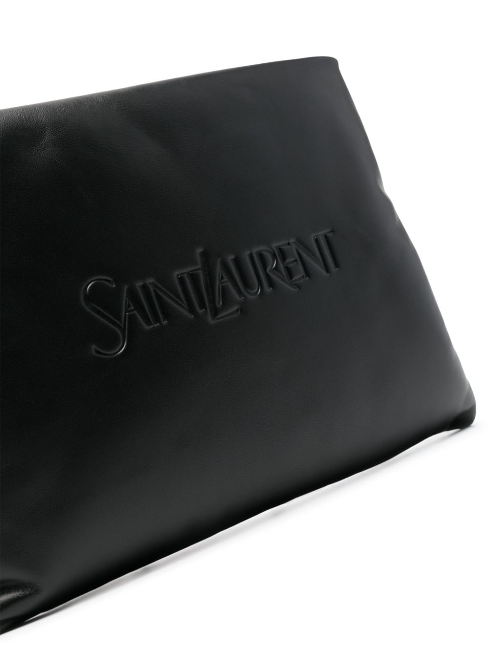 leather clutch bag - 4