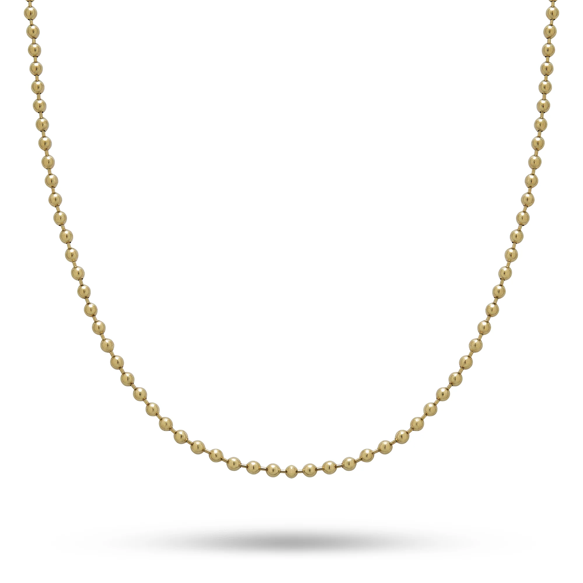 Gold Ball Chain Choker - 1