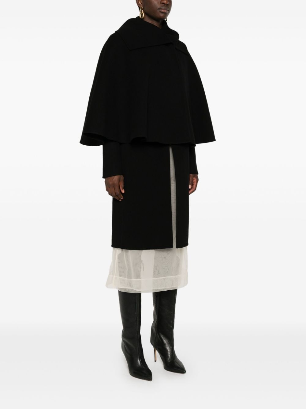 cape-detailing coat - 3