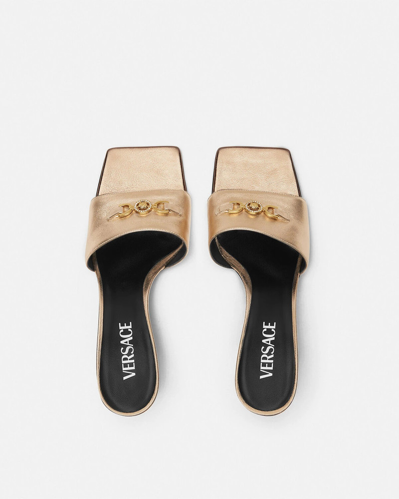 Medusa '95 Metallic Mules 55 mm 3