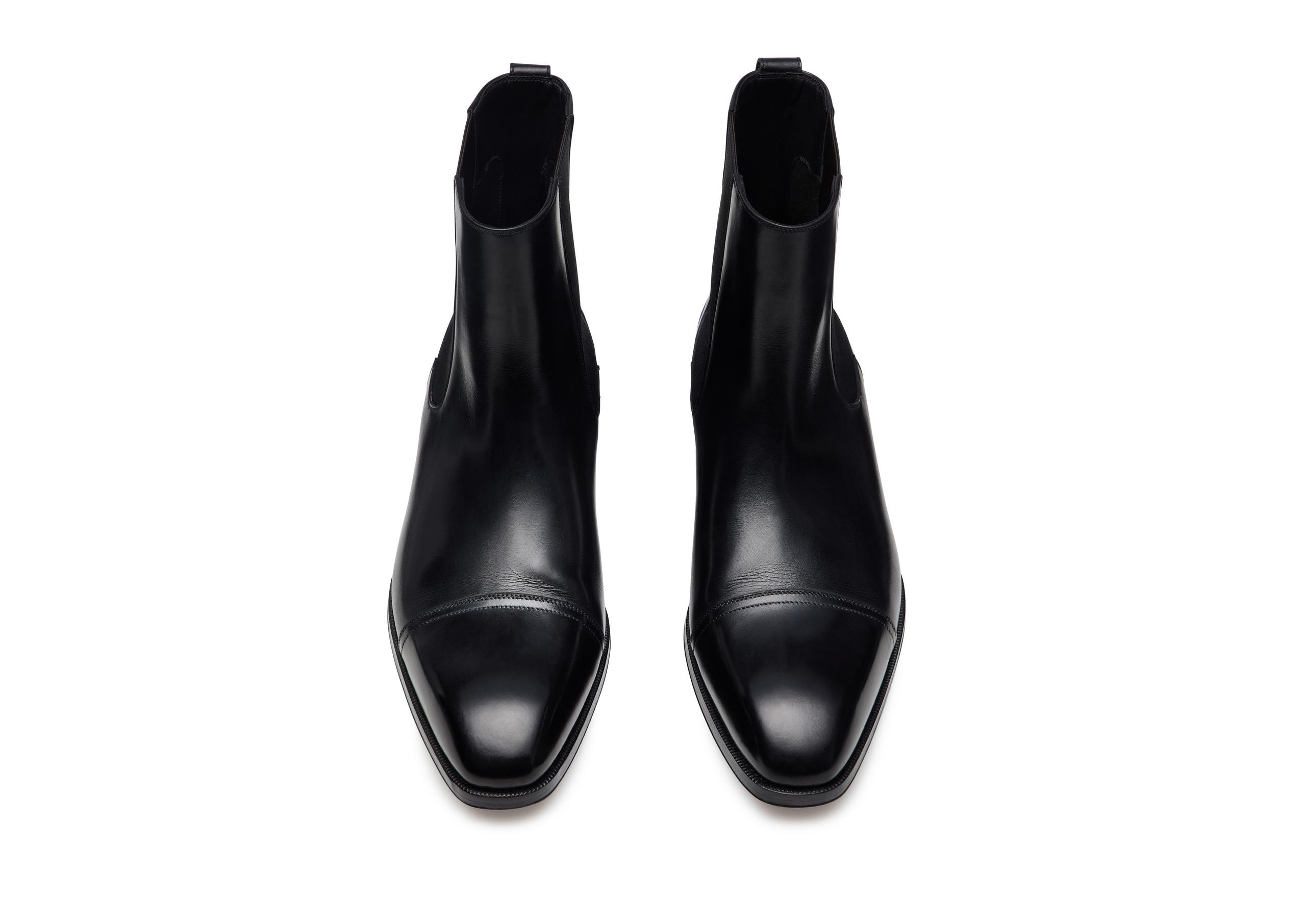 ELKAN LEATHER CHELSEA BOOTS - 3