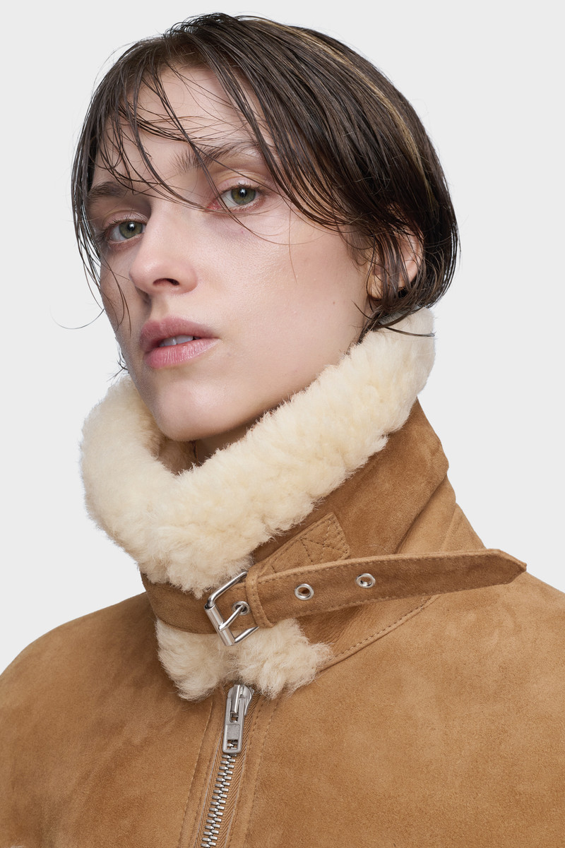 Shearling caban 5