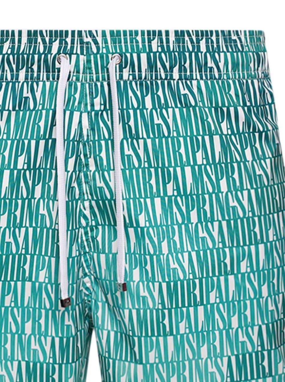 x Palm Springs graphic-print swim shorts - 2