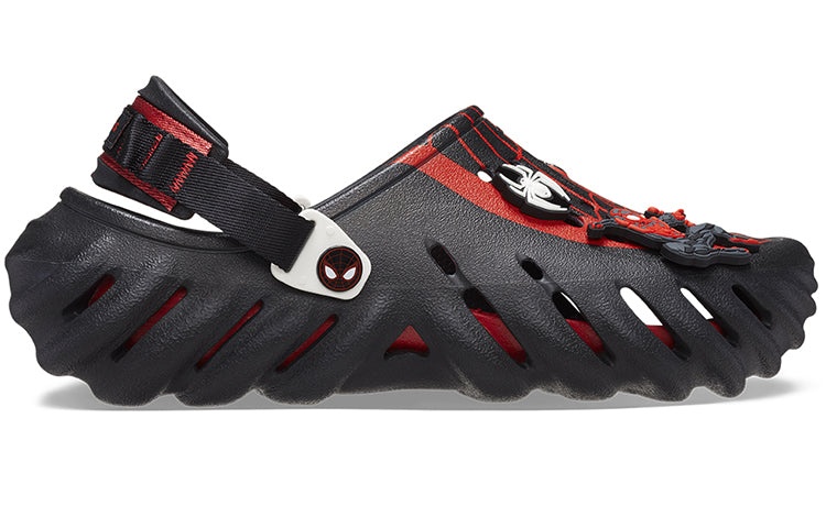 Crocs Team Spider Man Echo Clog 'Black Red' 208781-001 - 2