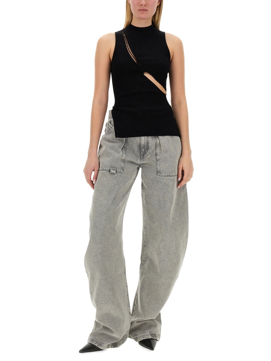 The Attico Women Top With Cut Out Details - 2